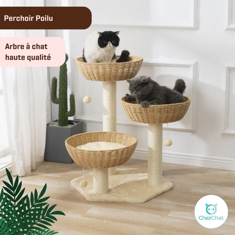 arbre à chat (cat tree ) by ChenChat.fr